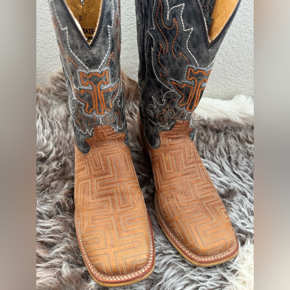 Men's Tin Haul Boots Size 12 D - Picture 2 of 6